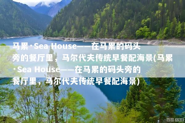马累·Sea House——在马累的码头旁的餐厅里，马尔代夫传统早餐配海景(马累·Sea House——在马累的码头旁的餐厅里，马尔代夫传统早餐配海景)